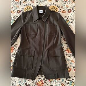 CAbi Blazer Jacket in Olive Green. Sz XS